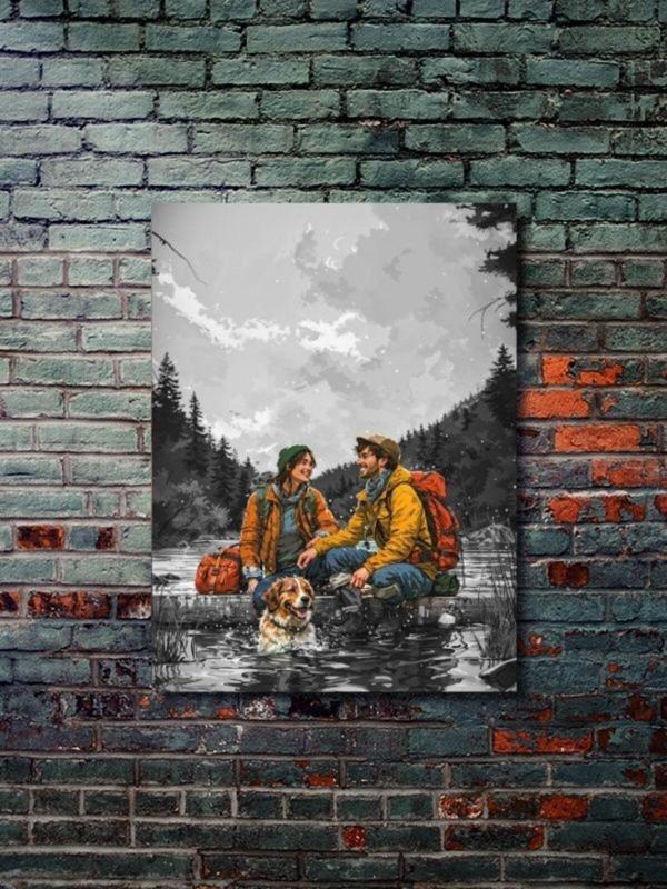Znc Manzara, Doğa Temalı Poster, Özel Tasarım Kağıt Poster, Duvar Sanatı - Image 1