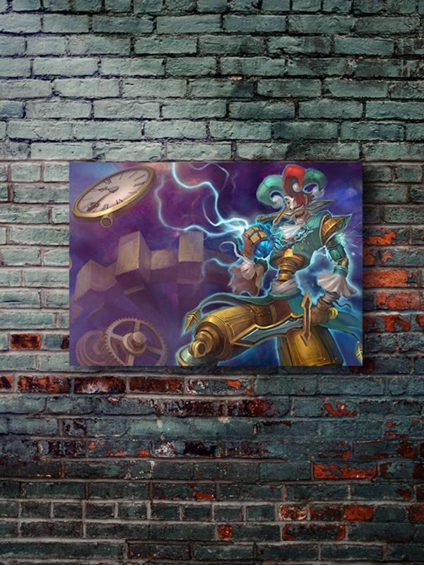 Znc Shaco - League Of Legends - Gaming Posterleri, Özel Tasarım Kağıt Poster - Image 1