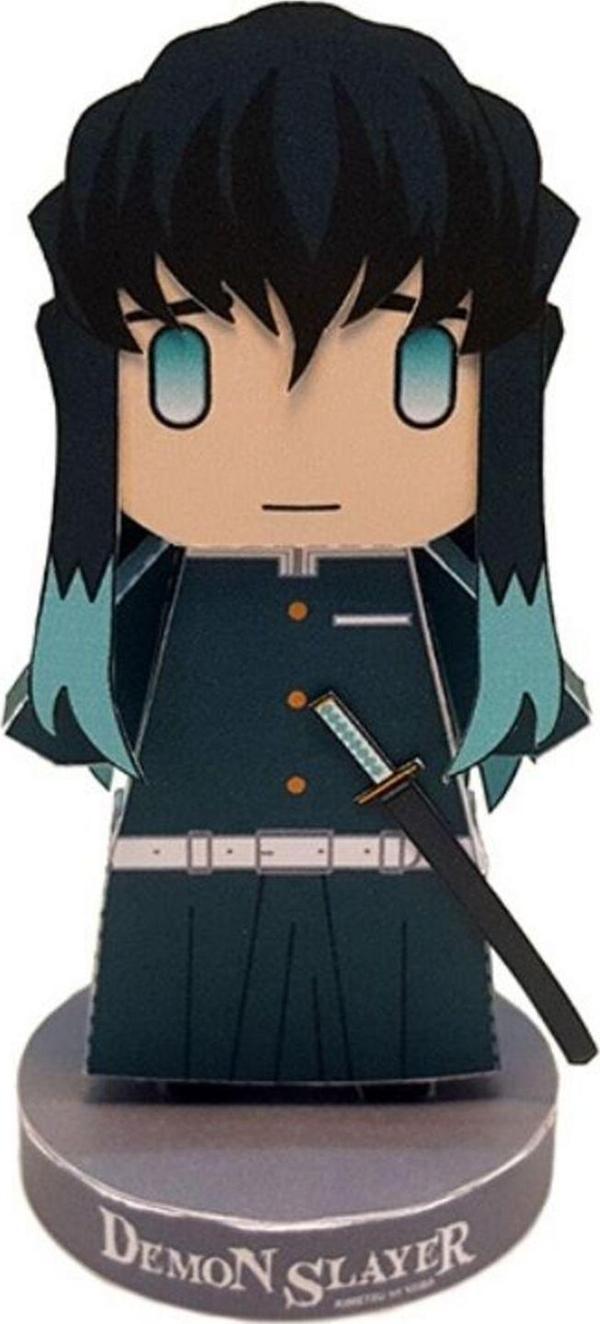 Znc Muichiro Tokito - Demon Slayer - Hobi, Kesime Hazır Kağıt Maket, Çocuklar Ve Yetişkinler İçin Uygun - Image 1