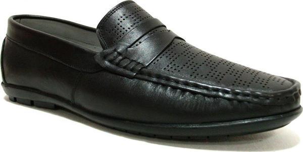 Fancy Siyah Bağcıksız Comfort Erkek Ayakkabı - Image 1