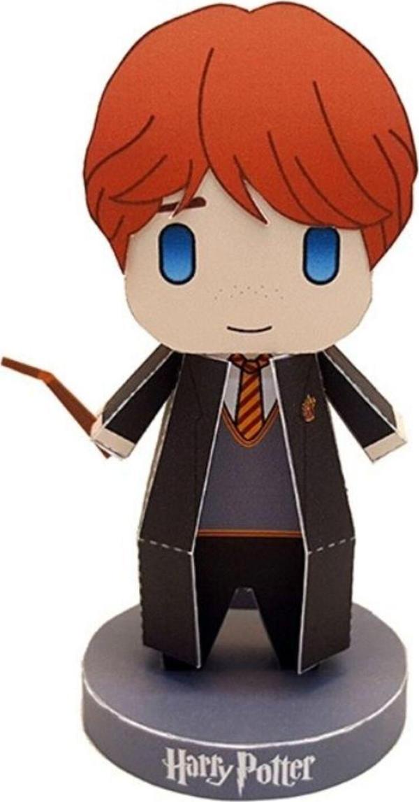Znc Ron Weasley - Harry Potter - Kesime Hazır Kağıt Maket, Çocuklar Ve Yetişkinler İçin Uygun - Image 1
