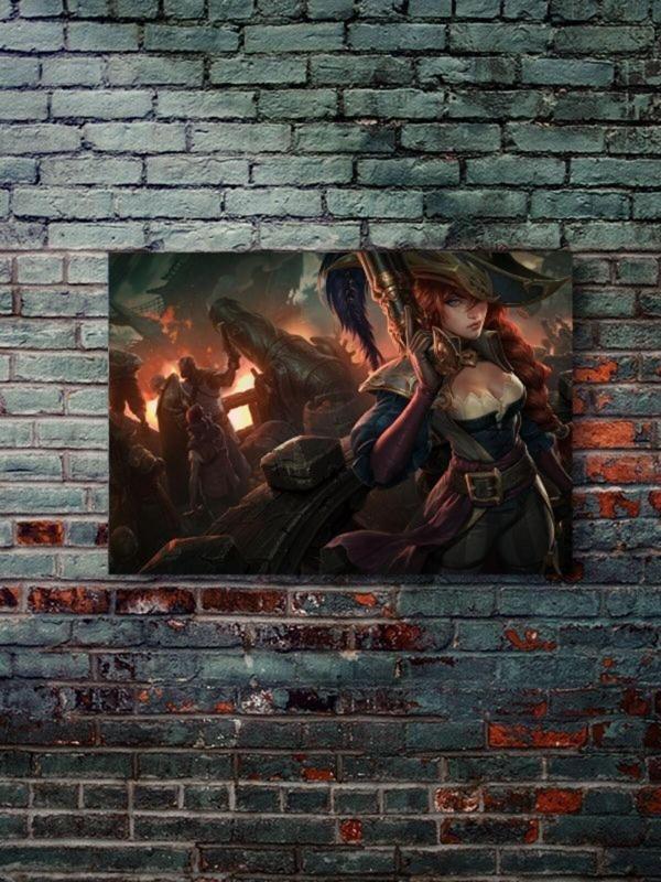 Znc Oyun Posterleri, Özel Tasarım Kağıt Poster - Image 1