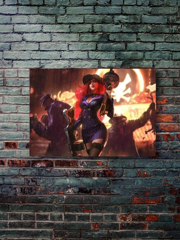 Znc Miss Fortune - League Of Legends - Lol - Oyun Posterleri, Özel Tasarım Kağıt Poster - Image 1
