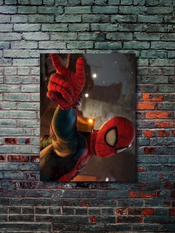 Znc Spiderman - Marvel - Film & Dizi Posterleri, Özel Tasarım Kağıt Poster, Duvar Sanatı - Image 1