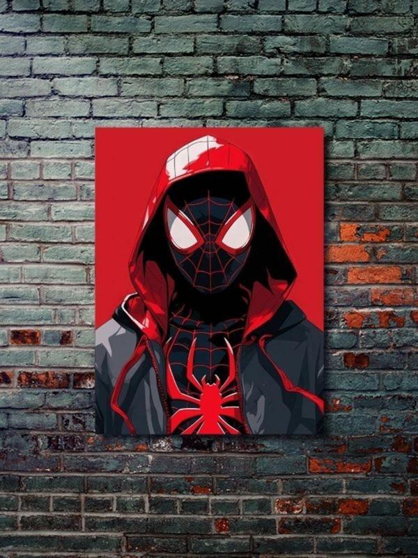 Znc Spiderman - Marvel - Film & Dizi Posterleri, Özel Tasarım Kağıt Poster, Duvar Sanatı - Image 1