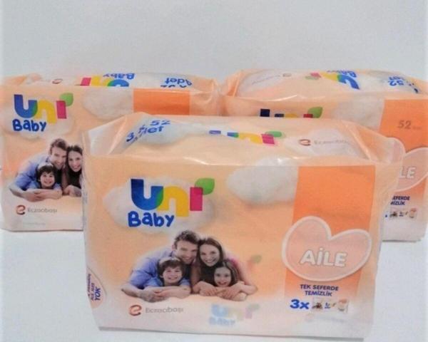 Uni Baby Aile Islak Mendil 9 x 52 - Image 1