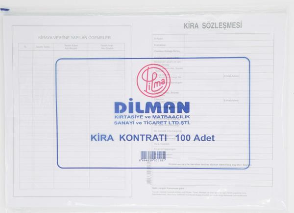 Dilman Kira Kontratı 100'lü - Image 1