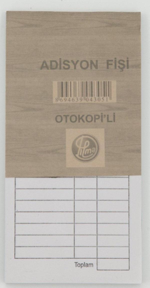 Dilman Adisyon Fişi Otokopili  - Image 1