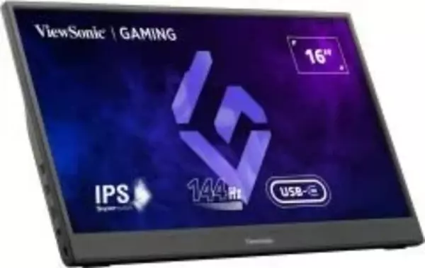 Viewsonic VX1654 16” 144Hz 1ms (Hdmı+Type C) Freesync Fhd IPS Taşınabilir Gaming Monitör - Image 1