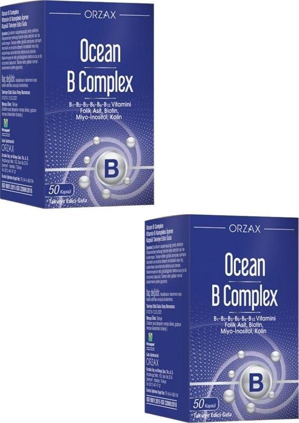 Ocean B Complex 50 Kapsül x 2 Adet - Image 1