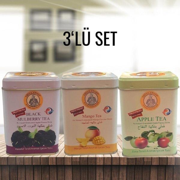 Mevlana Bazaar Abdulvahap Efendi Karadut-Mango-Elma 250 Gr 3'Lü Set 3 Al 2 Öde - Image 1
