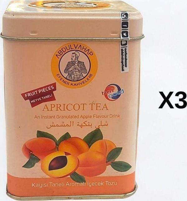 Mevlana Bazaar Abdulvahap Efendi Kayısı Çay 250 Gr 3'Lü Set 3 Al 2 Öde - Image 1