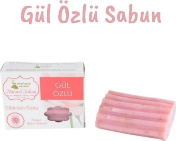 Mevlana Bazaar Gül Özlü Doğal Sabun - Image 1