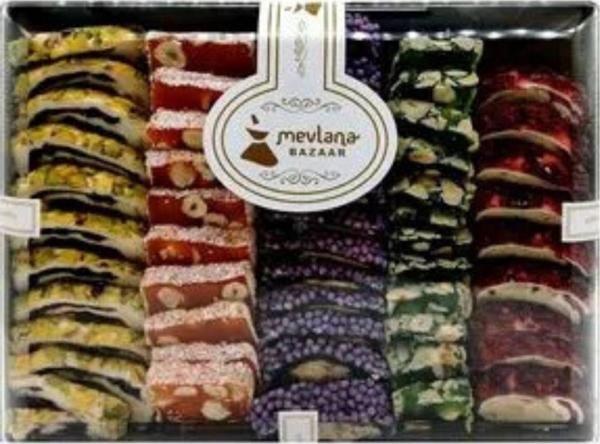 Mevlana Bazaar Mevlana Karışık Sarma Lokum 1000Gr - Image 1