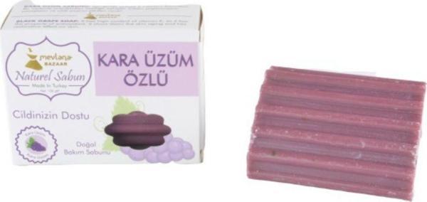 Mevlana Bazaar Karaüzüm Özlü Doğal Sabun - Image 1