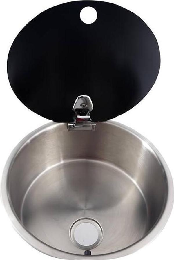 BIO Cam Kapaklı Silindir Evye - Image 1