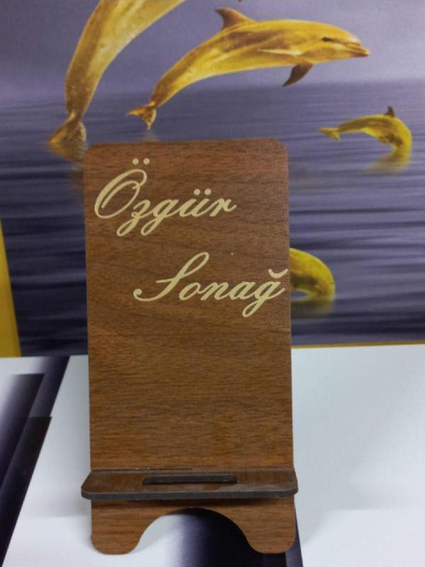 Hyl Isme Özel Dekoratif Telefon Tutacağı - Image 1
