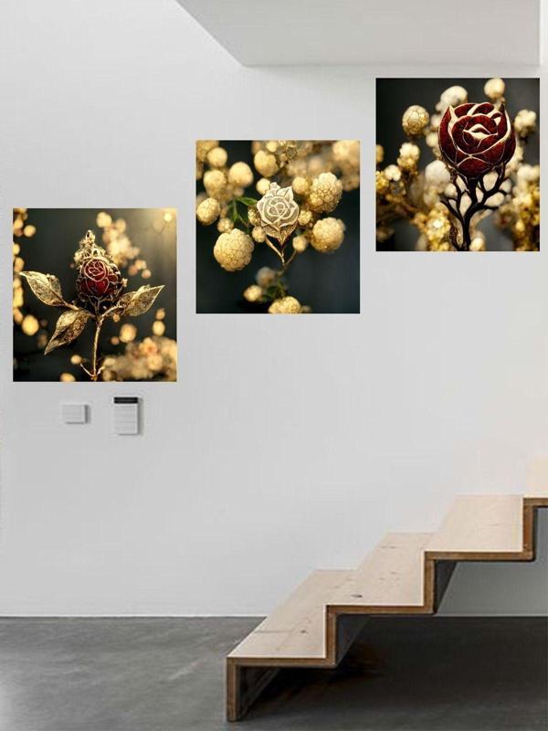 Hyl Modern Sanatsal Uv Baskı Mdf Art Tablo Evinize Şıklık Katın 30X30 Ys 0016 - Image 1