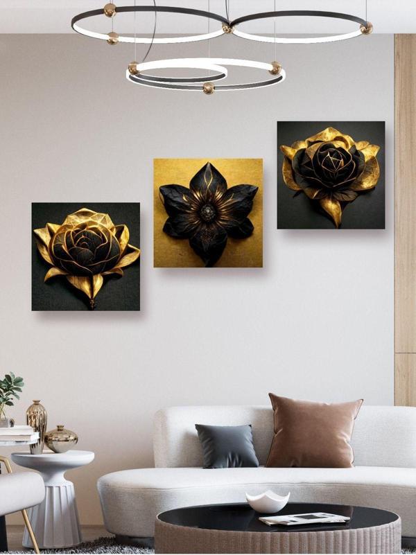 Hyl Modern Sanatsal Uv Baskı Mdf Art Tablo Evinize Şıklık Katın 30X30 Ys 0017 - Image 1