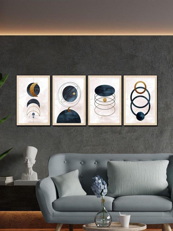 Hyl Modern Sanatsal Uv Baskı Mdf Art Tablo Evinize Şıklık Katın 40X30 - Image 1