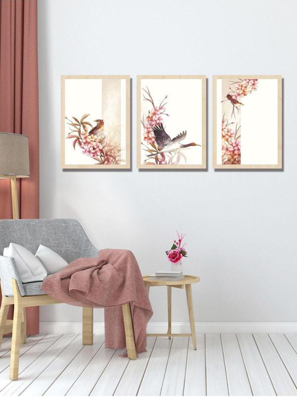 Hyl Modern Sanatsal Uv Baskı Mdf Art Tablo Evinize Şıklık Katın Minimalis Art 30X20 - Image 1