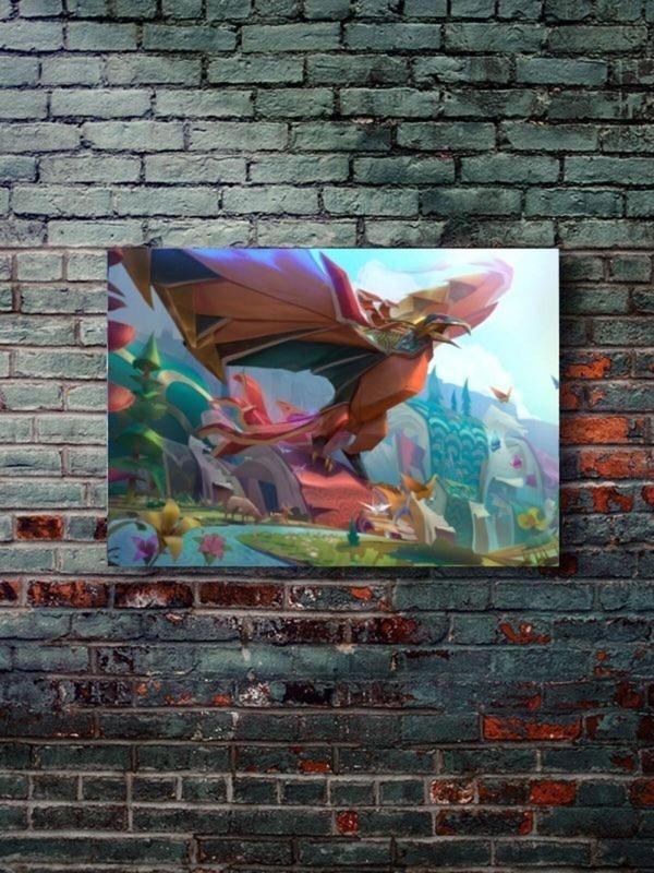 Znc Oyun Posterleri, Özel Tasarım Kağıt Poster - Image 1
