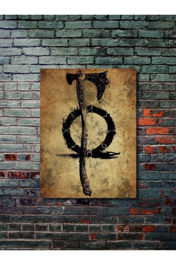 Znc Kratos - Leviathan, God Of War, Gaming Posterleri, Özel Tasarım Kağıt Poster, Duvar Sanatı - Image 1