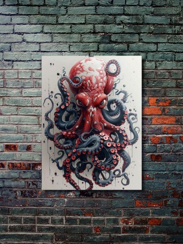 Znc Hayvanlar Alemi Ve Sevimli Dostlarımız, Özel Tasarım Kağıt Poster, Duvar Sanatı - Image 1