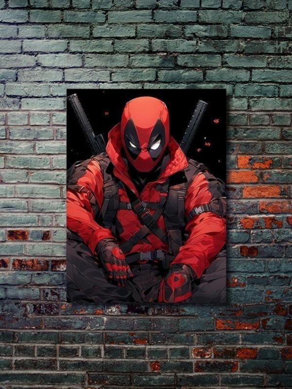 Znc Deadpool - Marvel - Dizi, Film Ve Karakter Özel Tasarım Poster Serisi, Eşsiz Tasarım, - Image 1