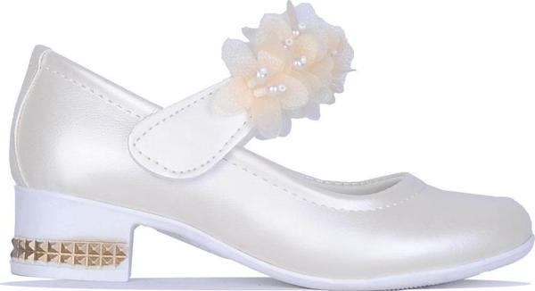 Ayakcenter 26-Herbebe Fırfırlı 3Cm Kız Çocuk Topuklu Ayakkabı - Image 1