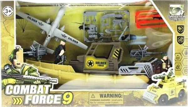 Combat Force Iha Ve Botlu Askeri Set - Image 1