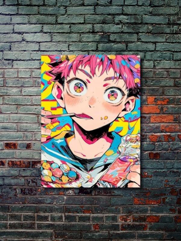 Znc Satoru Gojo - Jujutsu Kaisen - Anime & Manga Posterleri, Özel Tasarım Kağıt Poster - Image 1