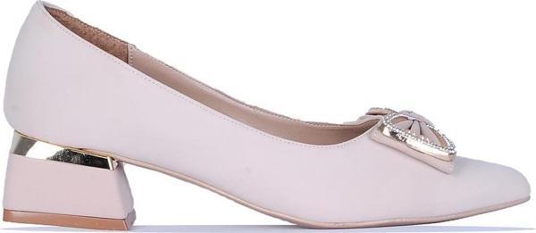 Ayakcenter Esrc-604 Fiyonklu 5Cm Topuklu Kadın Ayakkabı - Image 1