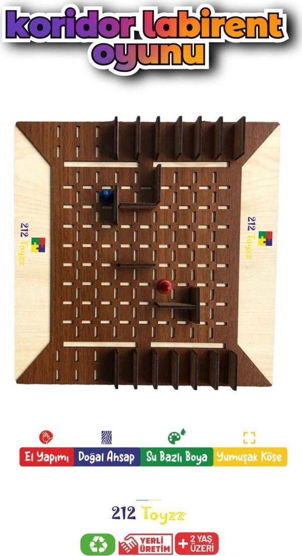 212Toyzz Koridor Labirent Akıl Zeka Ve Strateji Oyunu - Image 1