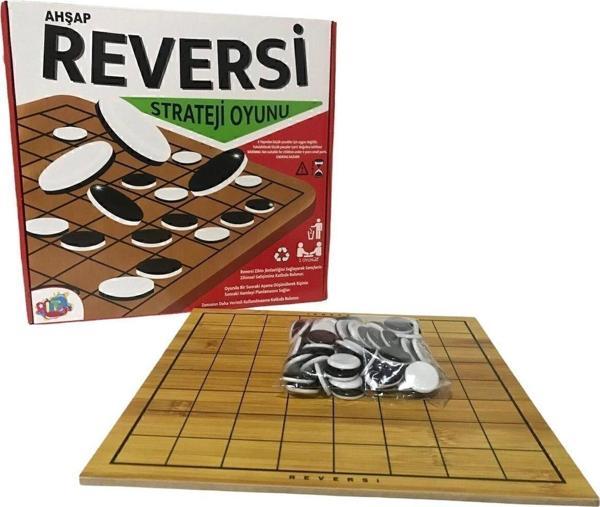 Ea Ahşap Reversi Zeka Akıl Ve Strateji Oyunu - Image 1