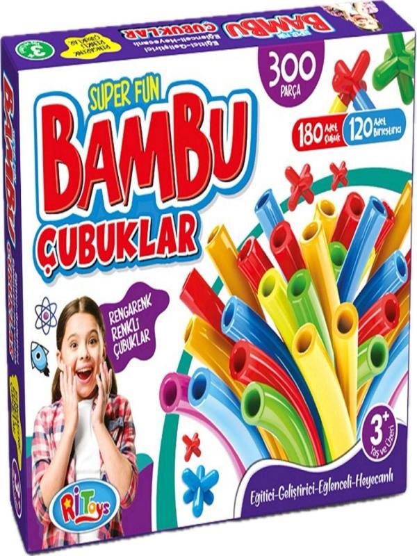 Mindarea Bambu Çubuk Eğlenceli Pratik Bambu Çubuklar Akıl Zeka Strateji Pratik Kutu Oyunu - Image 1
