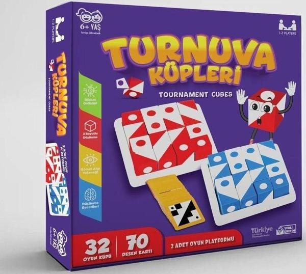 Mindarea Turnuva Küpleri Görsel Beceri Zeka Küpleri ( Smart Qbitz ) - Image 1