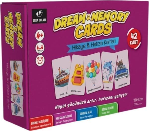 Zeka Dolabı Dream & Memory Cards ( Hikaye - Hafıza - Kutu Oyunu - Oyuncak - Aile Oyunu ) - Image 1