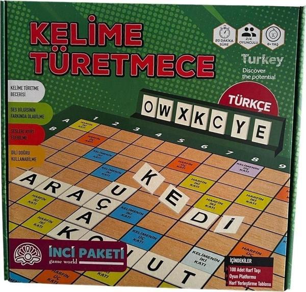 Ea Ahşap Kelime Üretme Türetme Oyunu - Image 1