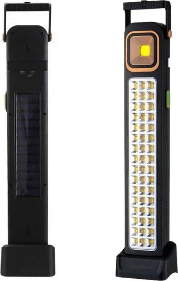 5 Fonksiyonlu Güneş Enerjisi İle Şarj Olabilen 48 Ledli Işıldak,aydınlatma Pr-3838 - Image 1