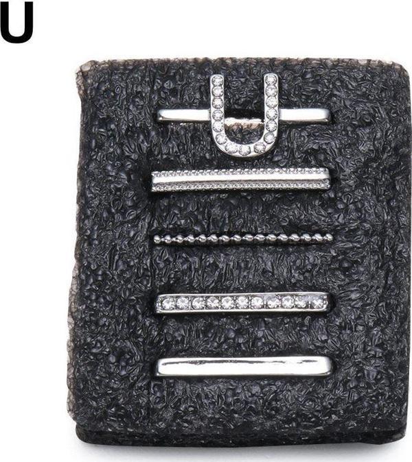 Watch Uyumlu U Harfli Kordon Aksesuar/charm - Image 1