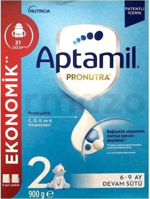 Aptamil Pronutra 2 Devam Sütü 900 gr - Ekonomik Paket - Image 1
