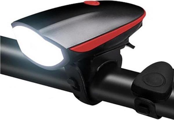 XML-T6 LED 1200 Mah Su Geçirmez Far Kornalı Bisiklet Feneri - Image 1