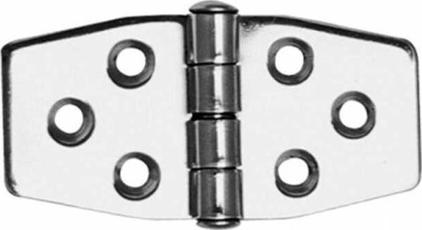 Lhr Paslanmaz Krom Köşeli Menteşe 38x76mm M3876 - Image 1
