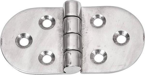 Lhr Paslanmaz Krom Oval Menteşe 38x71mm M3871 - Image 1