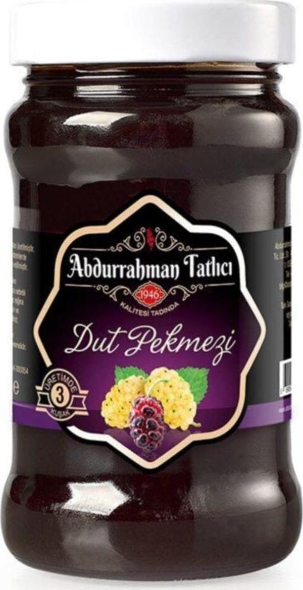 Abdurrahman Tatlıcı A.Tatlıcı Dut Pekmezi Cam Kavanoz 380 Gr - Image 1