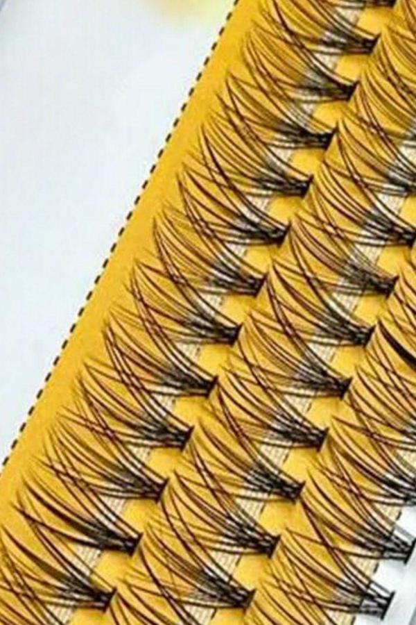 Seburam 2Od Tekli Kirpik Doğal Görünümlü Kirpik İpek Kirpik Takma Kirpik İnce Uçlu Kirpik 10Mm - Image 1