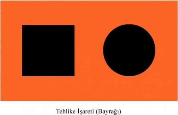 Lhr Tehlike Bayrağı 30x45 - Image 1