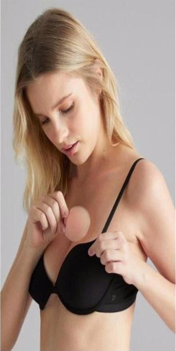 Seburam Göğüs Ucu Silikon Güğüs Ucu Kapatıcı Pad Yapışkan Sütyen - Image 1