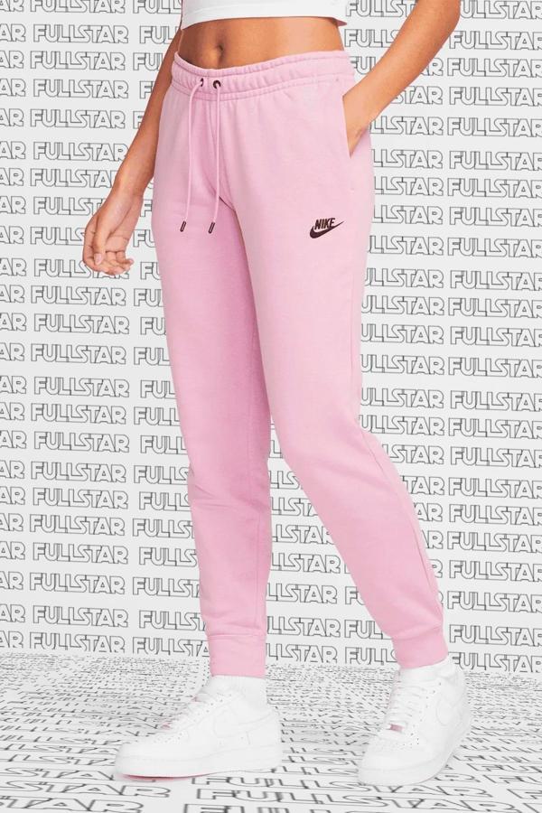 Nike Sportswear Essential Fleece Sweatpant Kadın Pembe Eşofman Altı - Image 1